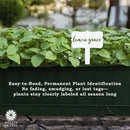 Window Garden Markers - Single - Herb Garden Plant Identification Stakes