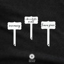 Window Garden Markers - Single - Herb Garden Plant Identification Stakes
