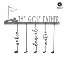 Hole in One Personalized Family Names Golf Sign - Golf Papa Signs Wall Decor