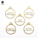 Amelia Jane Ornament Collection - 5 pack - Customized Christmas Ornament