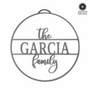 Family Name Personalized Ornaments - 5 pack - Design Your own Ornaments