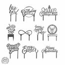 Holiday Stake - Single - Outdoor Patio Yard Decorations