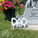 Holiday Stake - Single - Outdoor Patio Yard Decorations