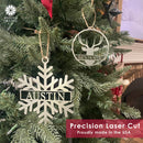 Into the Woods Ornaments: Deer Ornaments, Tree Ornaments, Snowflake Ornaments - Single