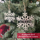 Into the Woods Ornaments: Deer Ornaments, Tree Ornaments, Snowflake Ornaments - Single