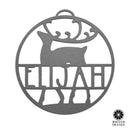 Waiting for Santa Ornament - Single - Personalized Name Christmas Ornaments