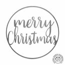 Winter Greeting Signs - Metal Christmas Wreath Decor