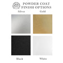 16" Fancy Letter Monogram - Custom Metal Family Sign House Name Plates