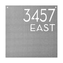 Hyde Address Plaque - House Number Address Sign Decor for Front Door