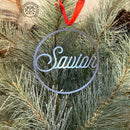 Merry and Bright Ornaments - Set of 3 - Christmas Ornament Jesus Decorations