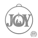 Merry and Bright Ornaments - Set of 3 - Christmas Ornament Jesus Decorations