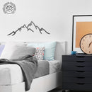 Mountain Metal Wall Art - Lodge Themed Mountain Decor Wall Art