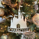 Mouse Ears and Castle Ornament - 3 pack - Christmas Tree Decorations
