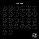 10" Single Letter Circle Monogram - 3 Styles - Custom Monogram Door Hanger