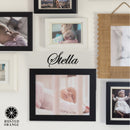 3" Fancy Script Words - Custom Family Metal Name Sign for Home