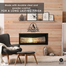 Austen Monogram - 2 Sizes - Metal Name Signs Personalized Monogram