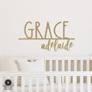 Beckett Name Sign - 2 Sizes - Personalized Last Name Sign for Home