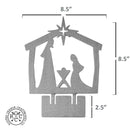 9" Nativity Silhouette - 4 Styles - Birth of Jesus Scene Figures