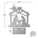 9" Nativity Silhouette - 4 Styles - Birth of Jesus Scene Figures