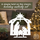 9" Nativity Silhouette - 4 Styles - Birth of Jesus Scene Figures