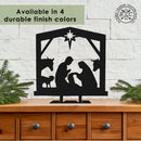 9" Nativity Silhouette - 4 Styles - Birth of Jesus Scene Figures