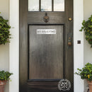 No Soliciting Sign- Small Rectangle with Block Font