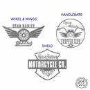Motorcycle Life - 3 Styles Personalized Rustic Garage Sign Wall Decor