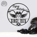 Motorcycle Life - 3 Styles Personalized Rustic Garage Sign Wall Decor