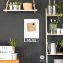 Mod Magnet Board - 2 Sizes - Decorative Magnetic Board for Wall