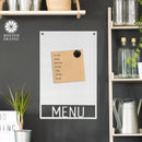 Mod Magnet Board - 2 Sizes - Decorative Magnetic Board for Wall