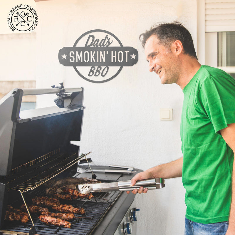 Smokin' Hot Plaques - Personalized Outdoor Hanging Barbecue Signs