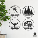Great Outdoors Signs - 7 styles - Custom Metal Signs Outdoor Home Decor