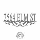 Pemberley Scroll Sign - 2 Sizes - Family Sign Housewarming Gifts for New House