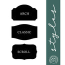 Pet Grave Marker - Flat Lay - Personalized Pet Memorial Plaques