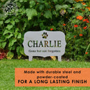 Pet Grave Marker - Standing - Personalized Pet Memorial Plaques