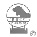 Pet Memorial Plaque - 2 Styles - Personalized Animal Pet Grave Markers