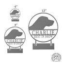 Pet Memorial Plaque - 2 Styles - Personalized Animal Pet Grave Markers