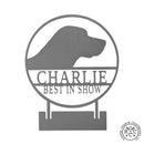 Pet Memorial Plaque - 2 Styles - Personalized Animal Pet Grave Markers