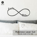 Infinity Sign- bedroom wall decor for couples, anniversary and wedding, eternity symbol