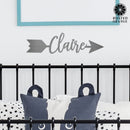 Sweets Arrow - 5 Styles - Personalized Metal Name Sign for Wall Decor
