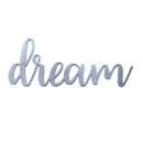 Premier Script Wall Phrase - Metal Art Bedroom Wall Decor for Home