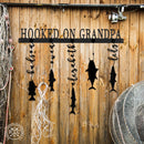 Reely Great Family Names Fish Sign Personalized - Father's Day, Dad, Grandpa