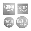 Say My Name Sign - 2 Styles - Custom Name Sign Letters For Wall Decor