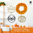Autumn Leaves and Pumpkin Please Collection - Halloween Wall Decor