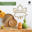 Autumn Leaves and Pumpkin Please Collection - Halloween Wall Decor