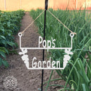 His and Her Garden Signs - Decorative Garden Signs Gifts for Men and Women