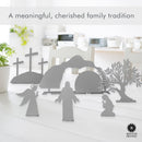 Holy Week Easter Advent - A Simple Family Tradition - Christian Easter Resurrection Scene Set
