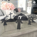 Holy Week Easter Advent - A Simple Family Tradition - Christian Easter Resurrection Scene Set