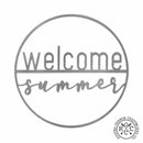Welcome Seasons Circle -  Outdoor Home Decor Wreaths Front Door