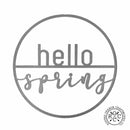 Welcome Seasons Circle -  Outdoor Home Decor Wreaths Front Door